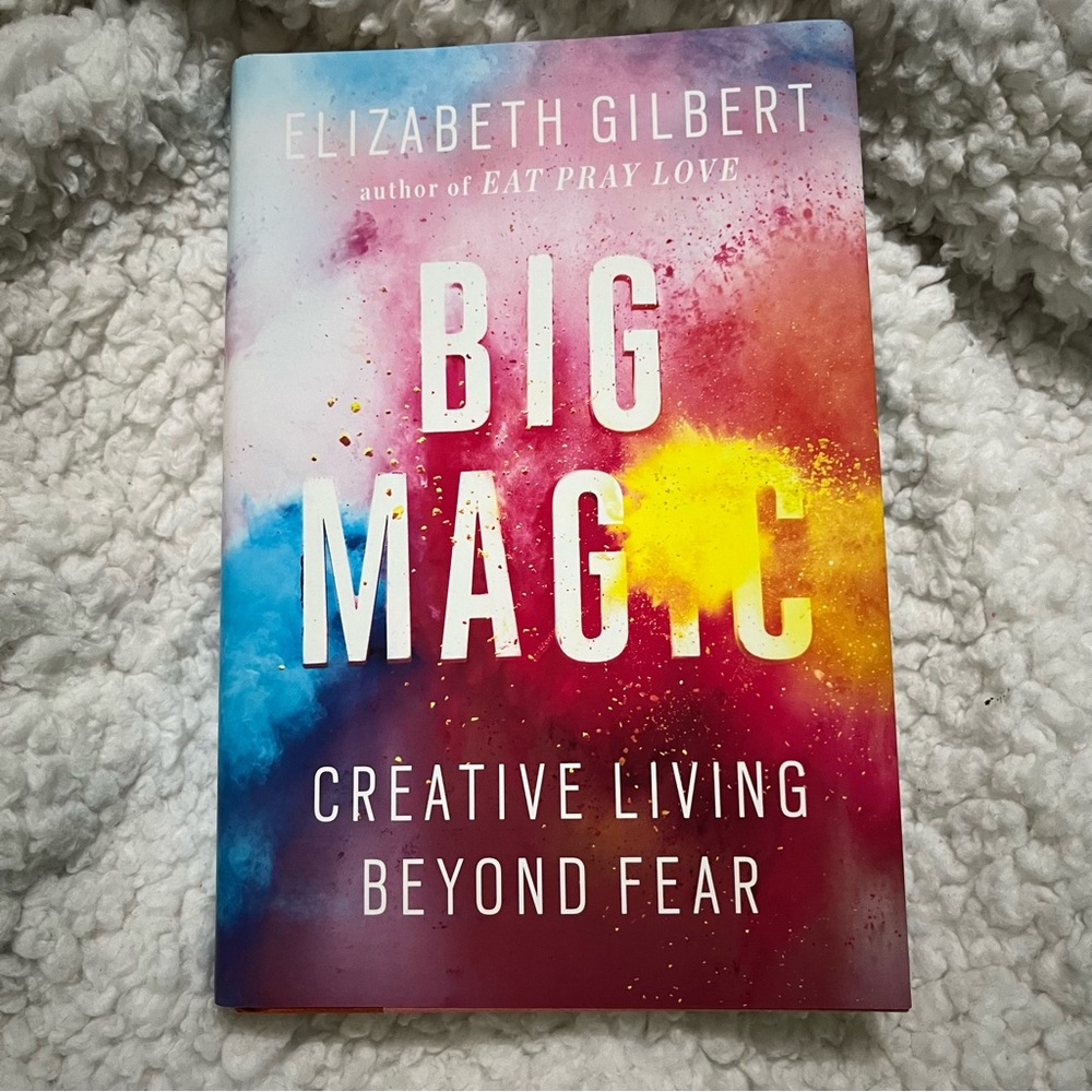 📚 4/25$ 📚 Big magic by elizabeth gilbert | Booktok